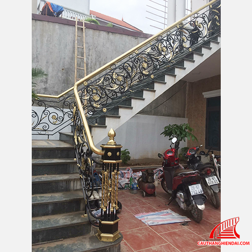 cầu thang sắt nghệ thuật 47