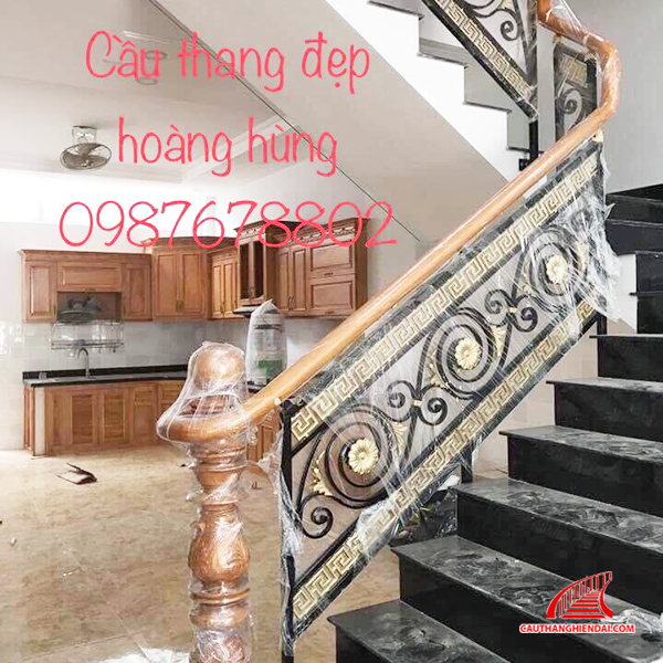 Cầu thang sắt nghệ thuật 51
