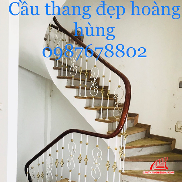 Cầu thang sắt nghệ thuật 53