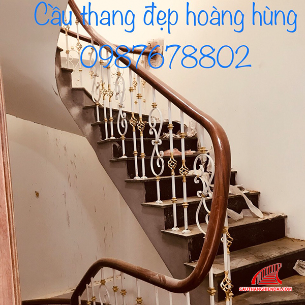 Cầu thang sắt nghệ thuật 58