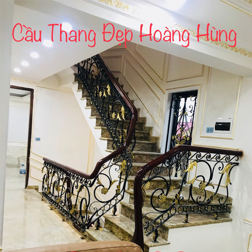 Cầu thang sắt nghệ thuật 50
