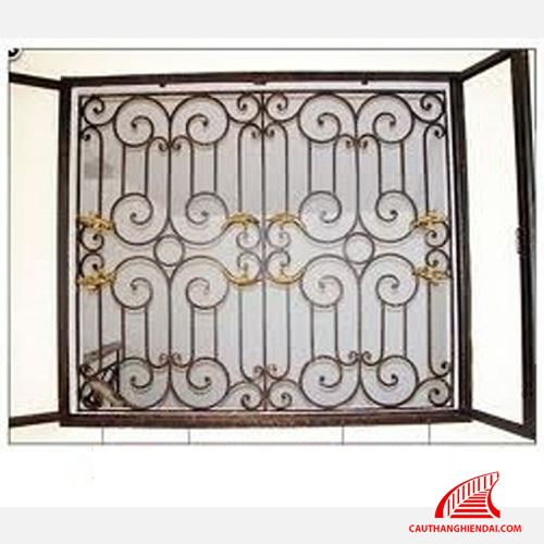 Hoa sắt nghệ thuật 09