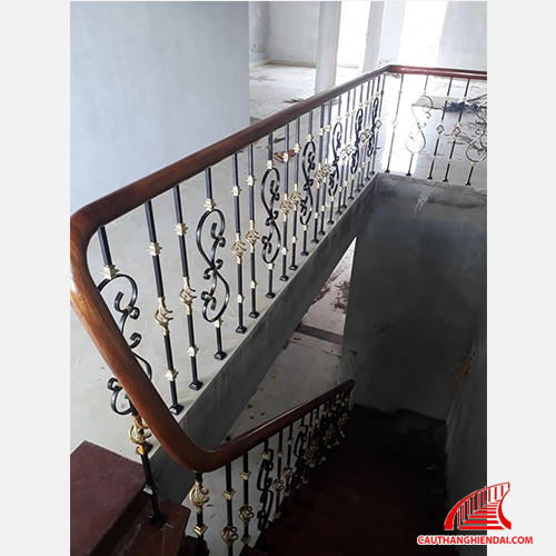Cầu thang sắt nghệ thuật 27